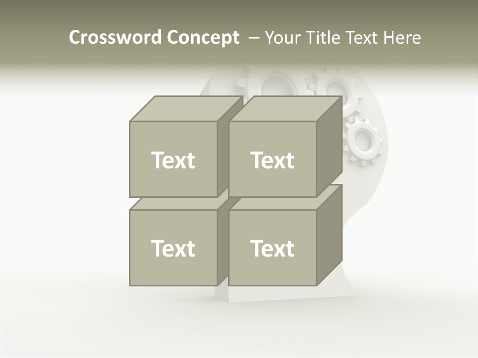 Head Expertise Intelligence PowerPoint Template