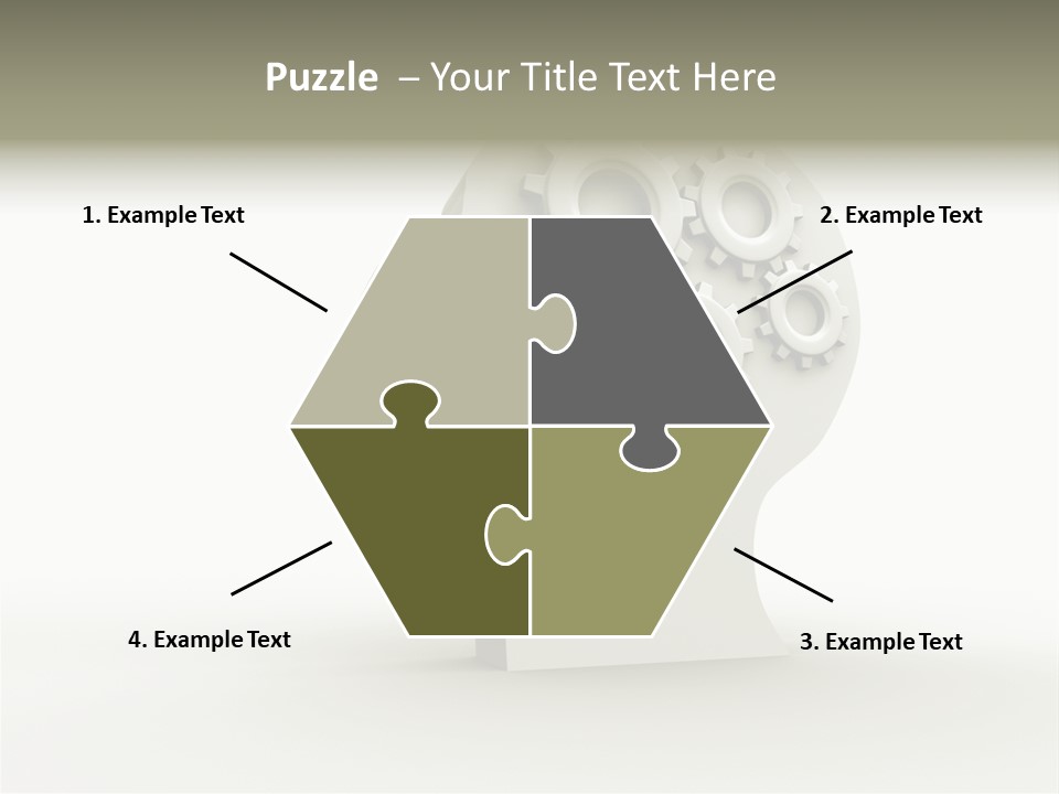 Head Expertise Intelligence PowerPoint Template