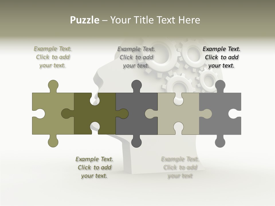 Head Expertise Intelligence PowerPoint Template