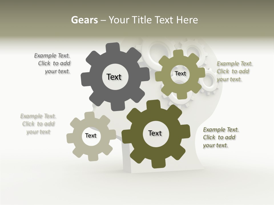 Head Expertise Intelligence PowerPoint Template