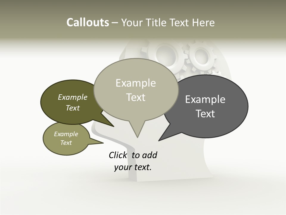 Head Expertise Intelligence PowerPoint Template