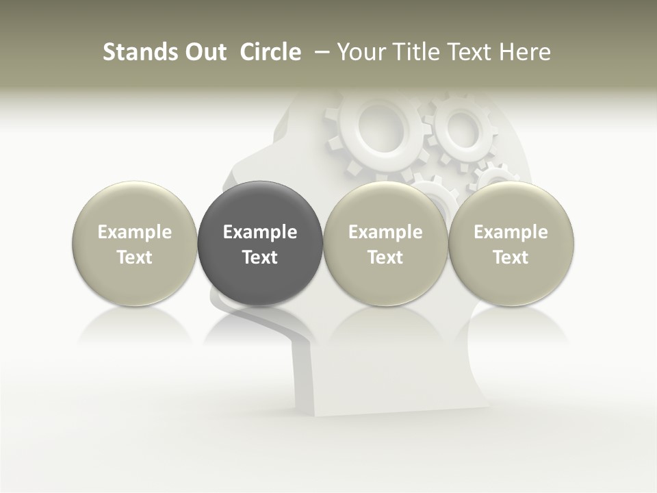 Head Expertise Intelligence PowerPoint Template