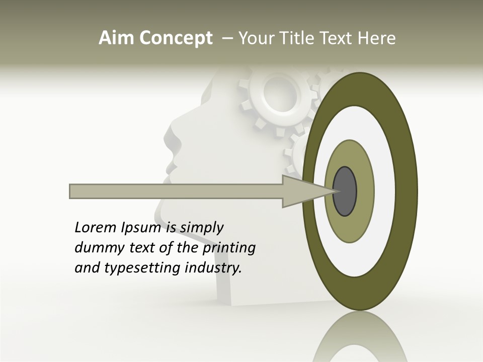 Head Expertise Intelligence PowerPoint Template