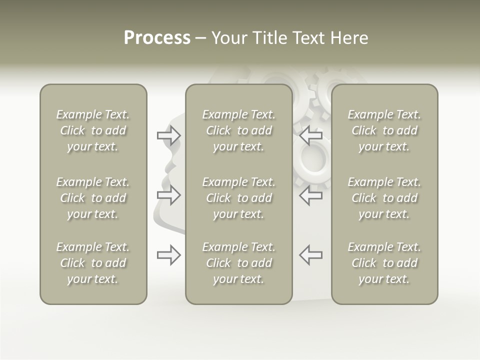 Head Expertise Intelligence PowerPoint Template