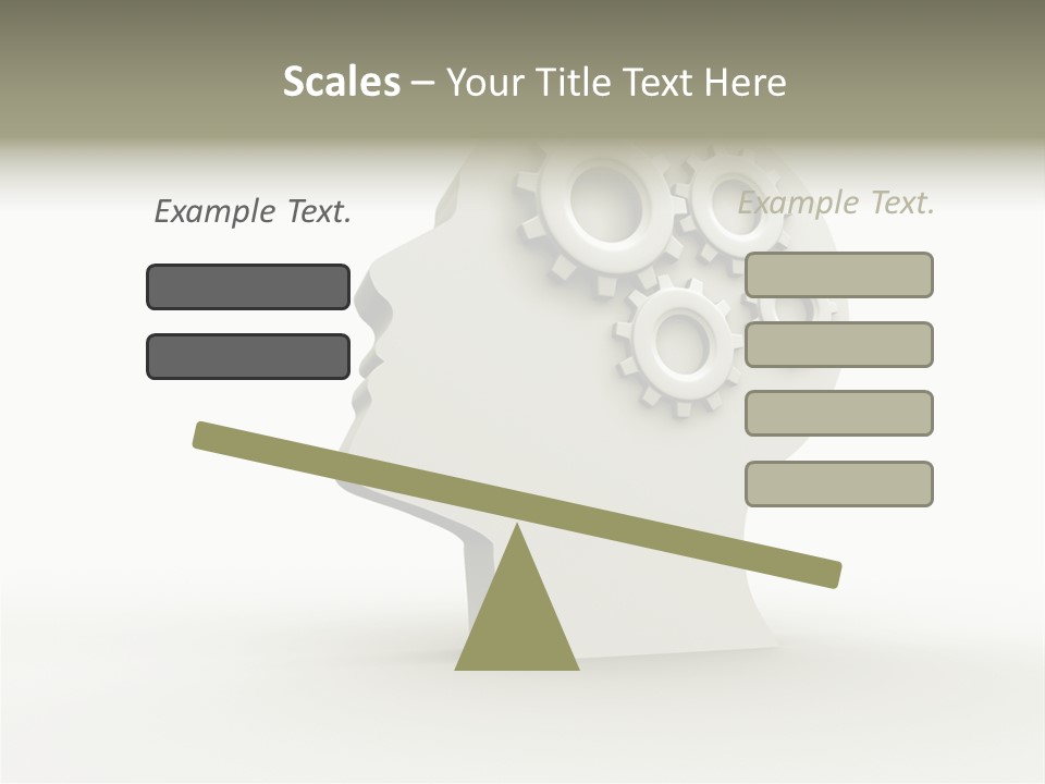 Head Expertise Intelligence PowerPoint Template