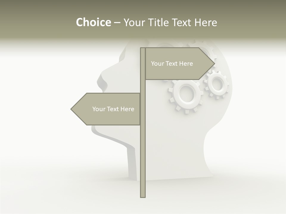 Head Expertise Intelligence PowerPoint Template