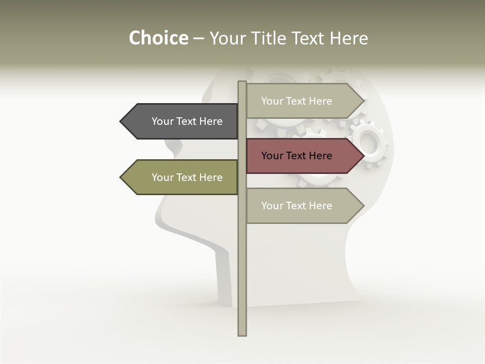 Head Expertise Intelligence PowerPoint Template
