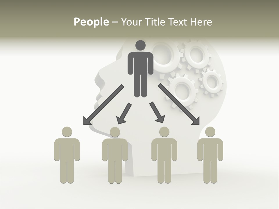 Head Expertise Intelligence PowerPoint Template