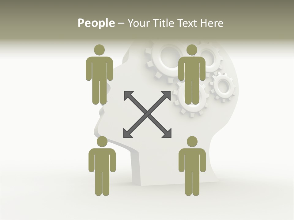 Head Expertise Intelligence PowerPoint Template