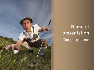 Dirty Man Play PowerPoint Template