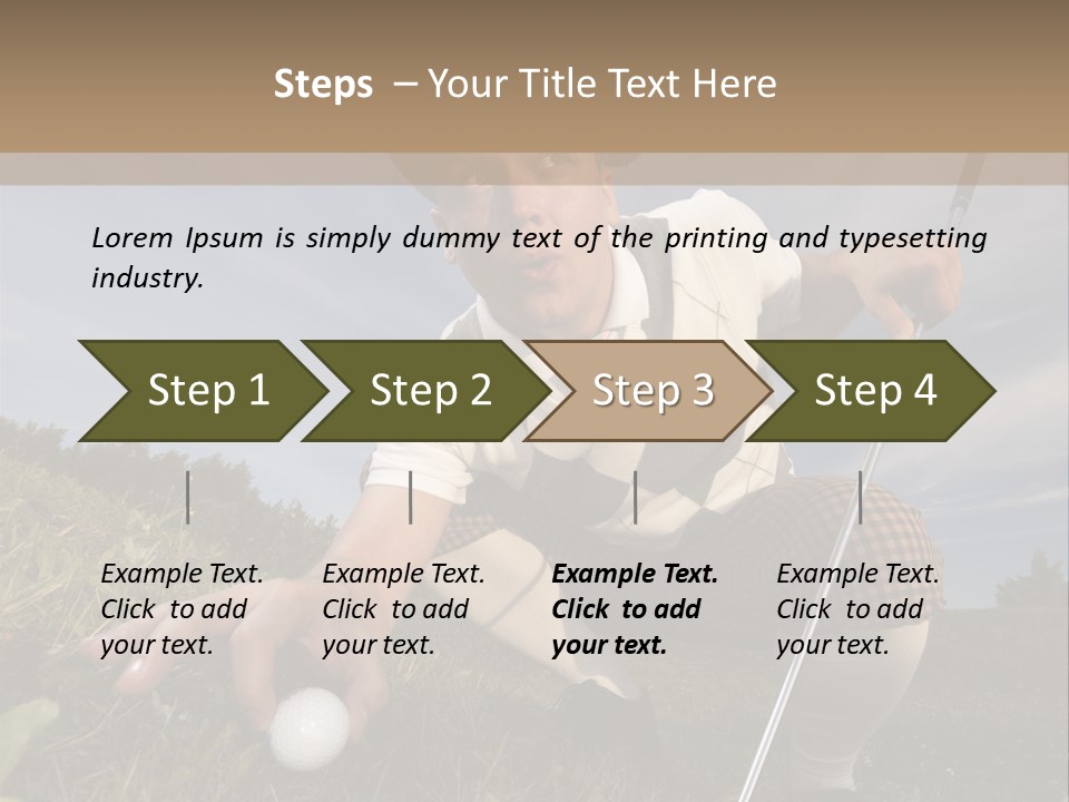 Dirty Man Play PowerPoint Template