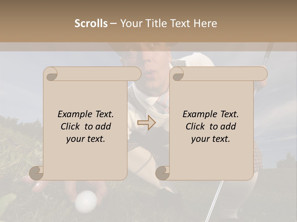 Dirty Man Play PowerPoint Template