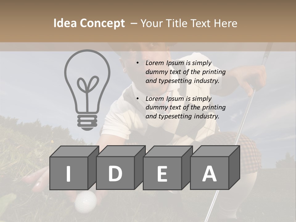 Dirty Man Play PowerPoint Template