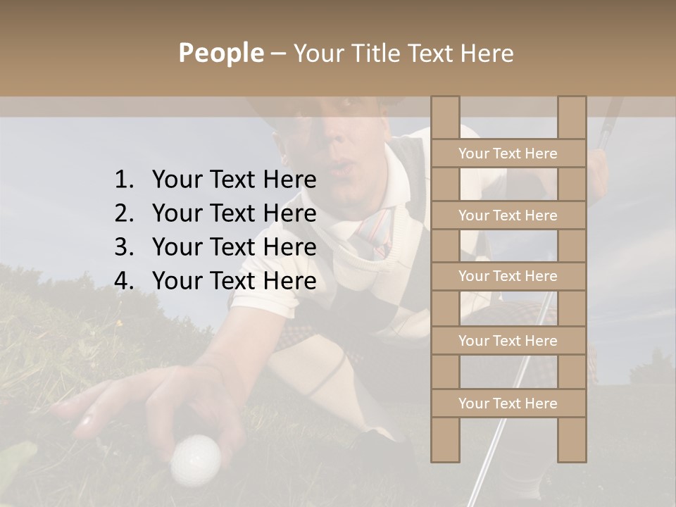 Dirty Man Play PowerPoint Template