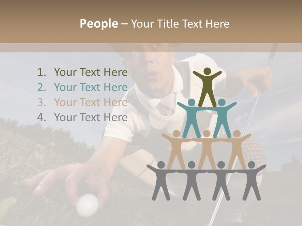 Dirty Man Play PowerPoint Template