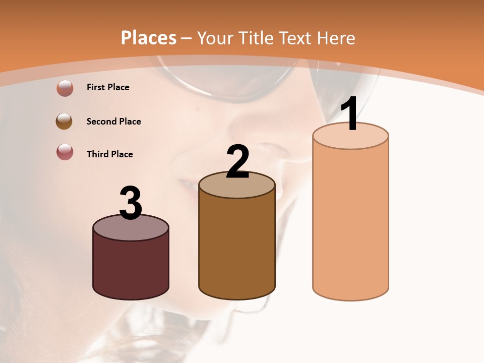 Gorgeous  Glasses PowerPoint Template