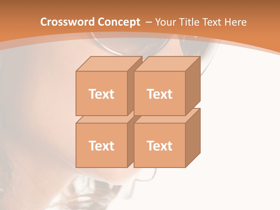 Gorgeous  Glasses PowerPoint Template
