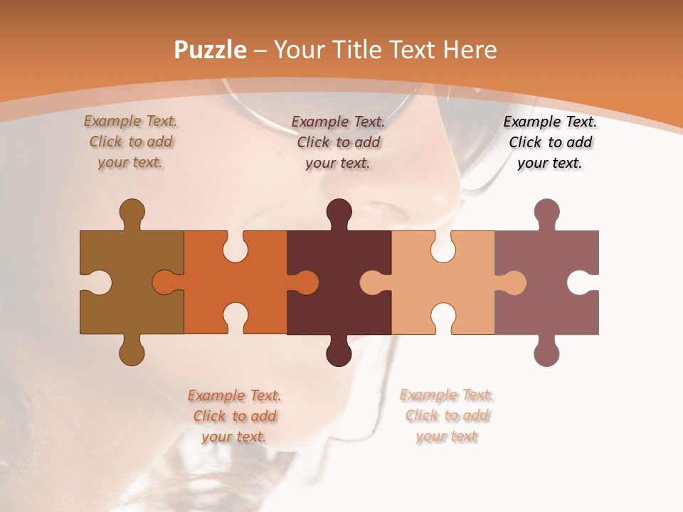 Gorgeous  Glasses PowerPoint Template