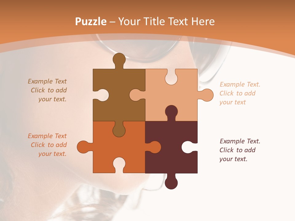 Gorgeous  Glasses PowerPoint Template