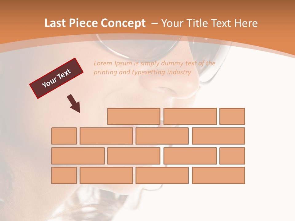 Gorgeous  Glasses PowerPoint Template