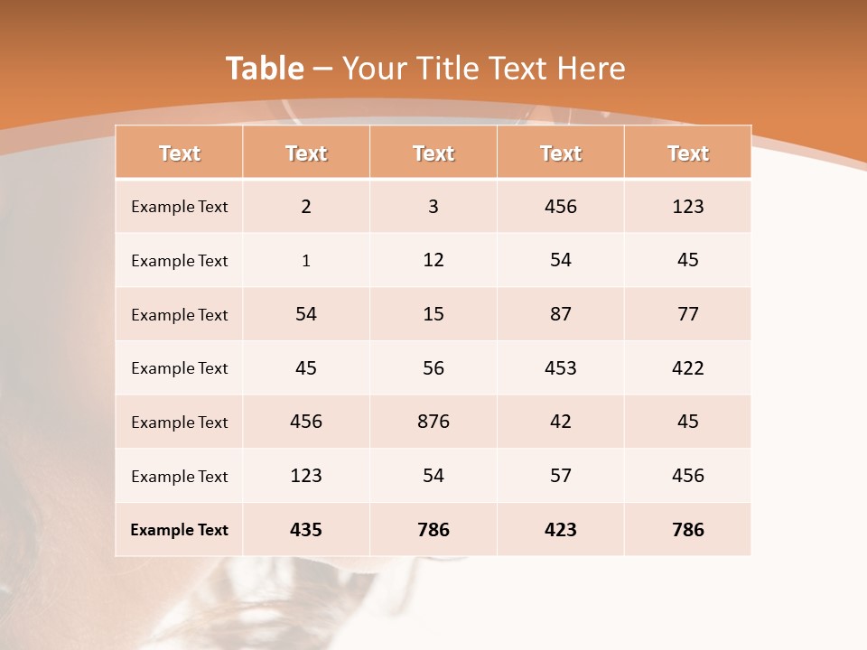 Gorgeous  Glasses PowerPoint Template