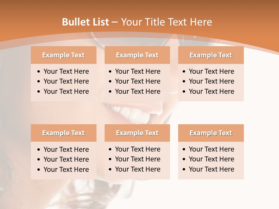 Gorgeous  Glasses PowerPoint Template