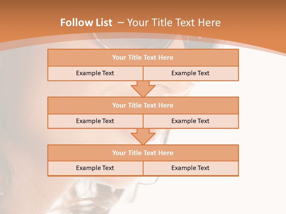Gorgeous  Glasses PowerPoint Template