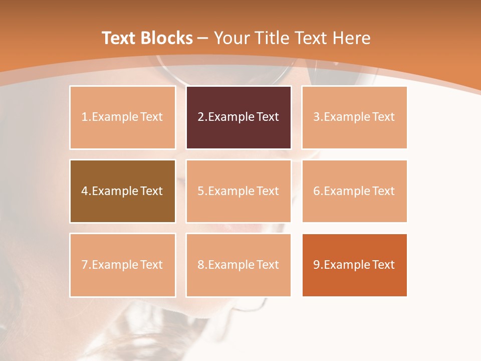 Gorgeous  Glasses PowerPoint Template