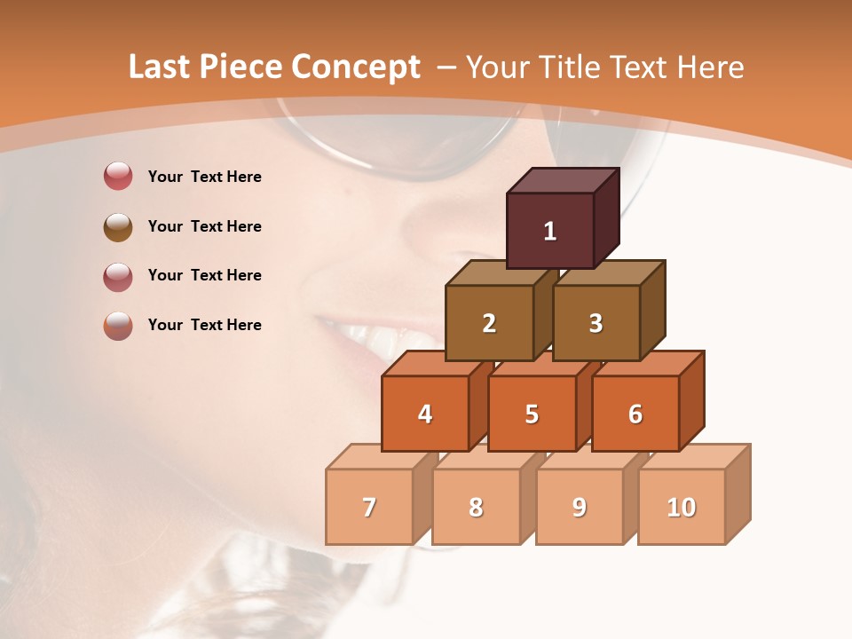 Gorgeous  Glasses PowerPoint Template