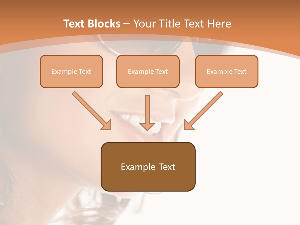 Gorgeous  Glasses PowerPoint Template