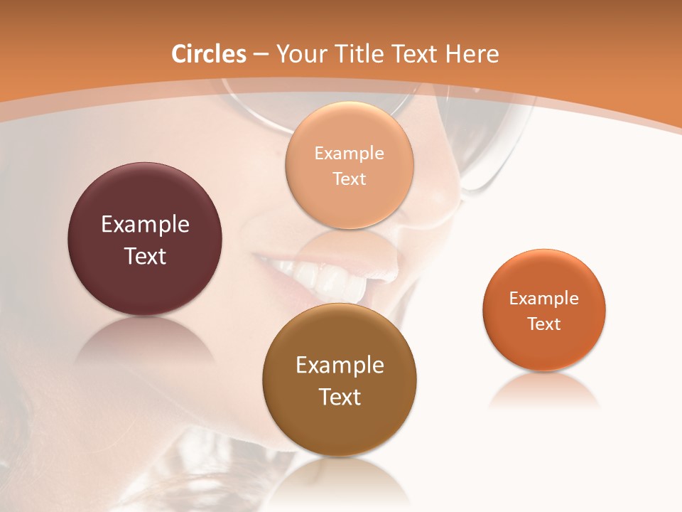 Gorgeous  Glasses PowerPoint Template