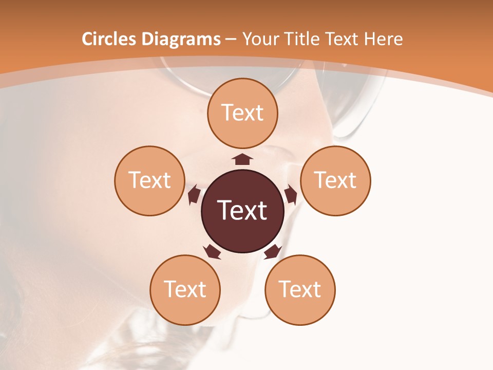 Gorgeous  Glasses PowerPoint Template