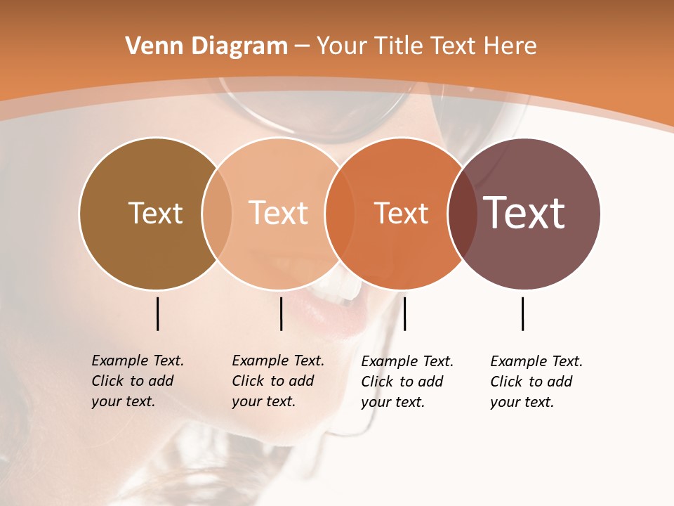 Gorgeous  Glasses PowerPoint Template
