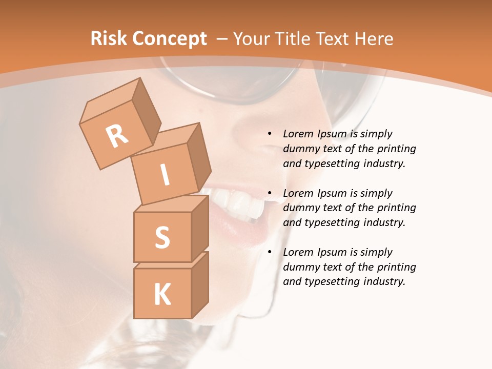 Gorgeous  Glasses PowerPoint Template