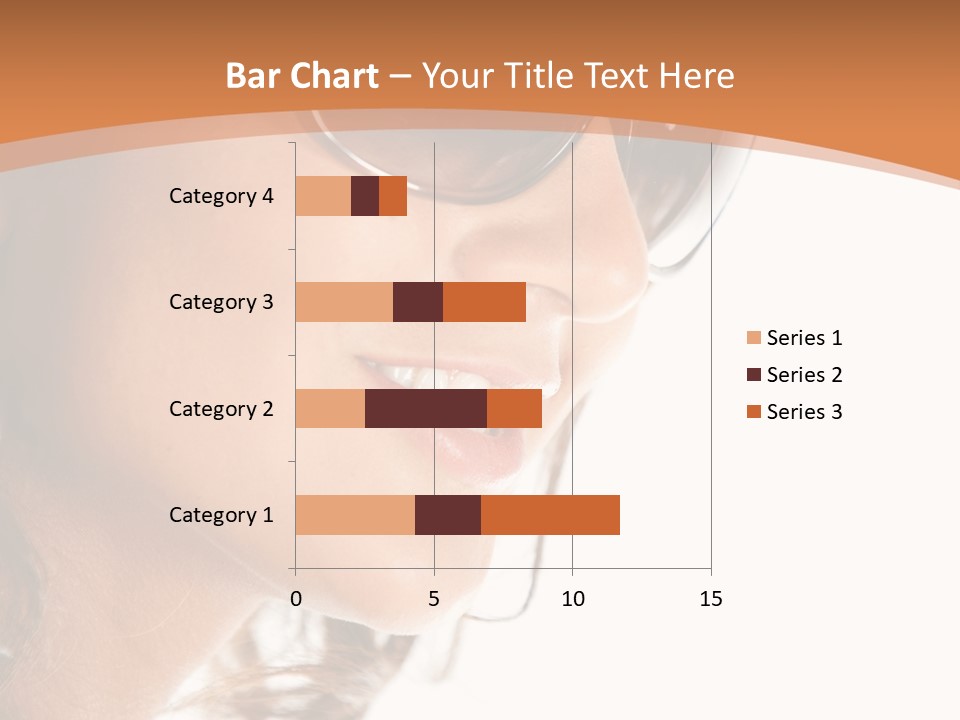 Gorgeous  Glasses PowerPoint Template