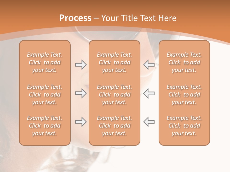 Gorgeous  Glasses PowerPoint Template