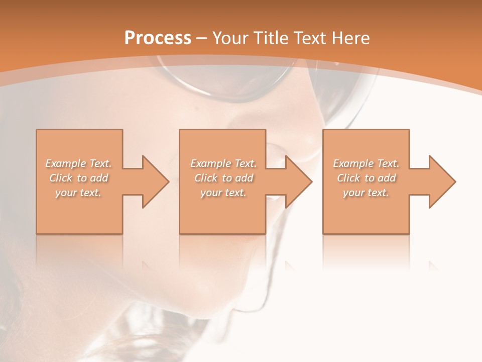 Gorgeous  Glasses PowerPoint Template