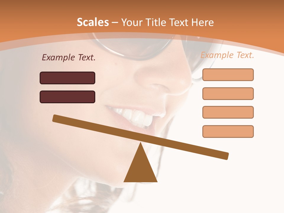 Gorgeous  Glasses PowerPoint Template
