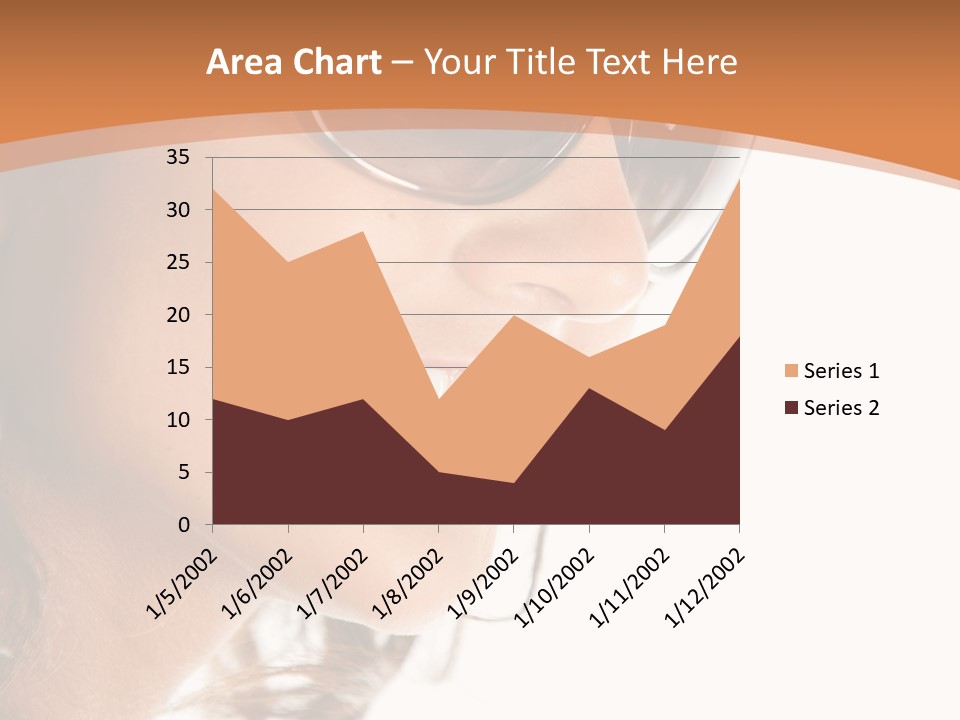 Gorgeous  Glasses PowerPoint Template