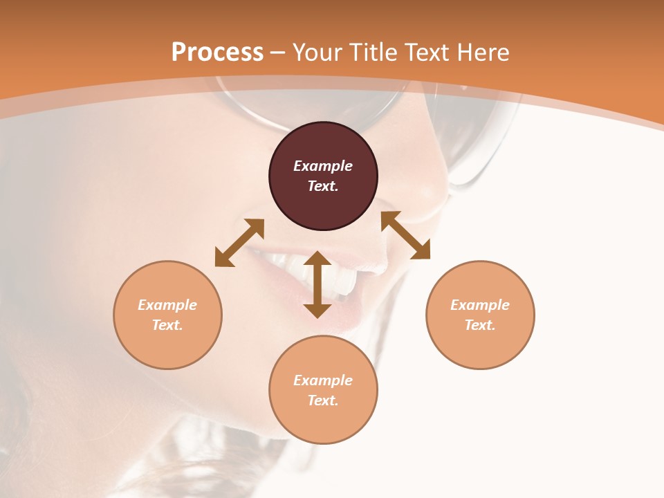 Gorgeous  Glasses PowerPoint Template