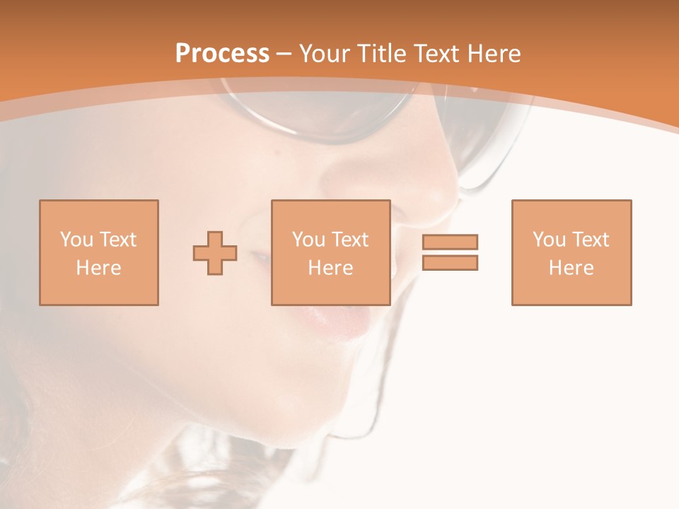 Gorgeous  Glasses PowerPoint Template