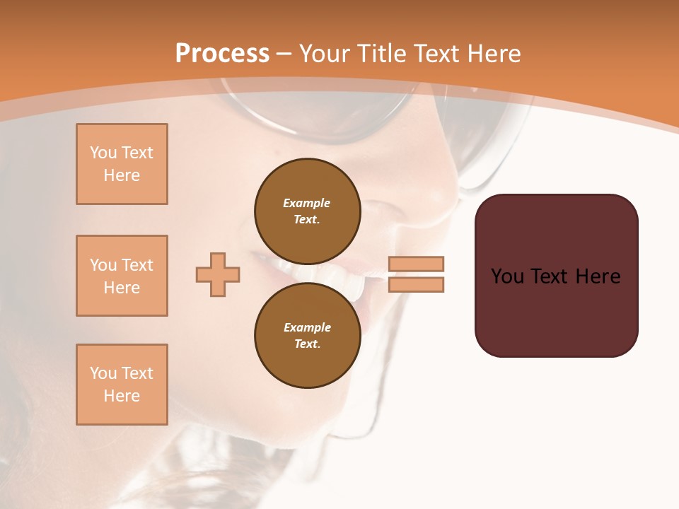 Gorgeous  Glasses PowerPoint Template