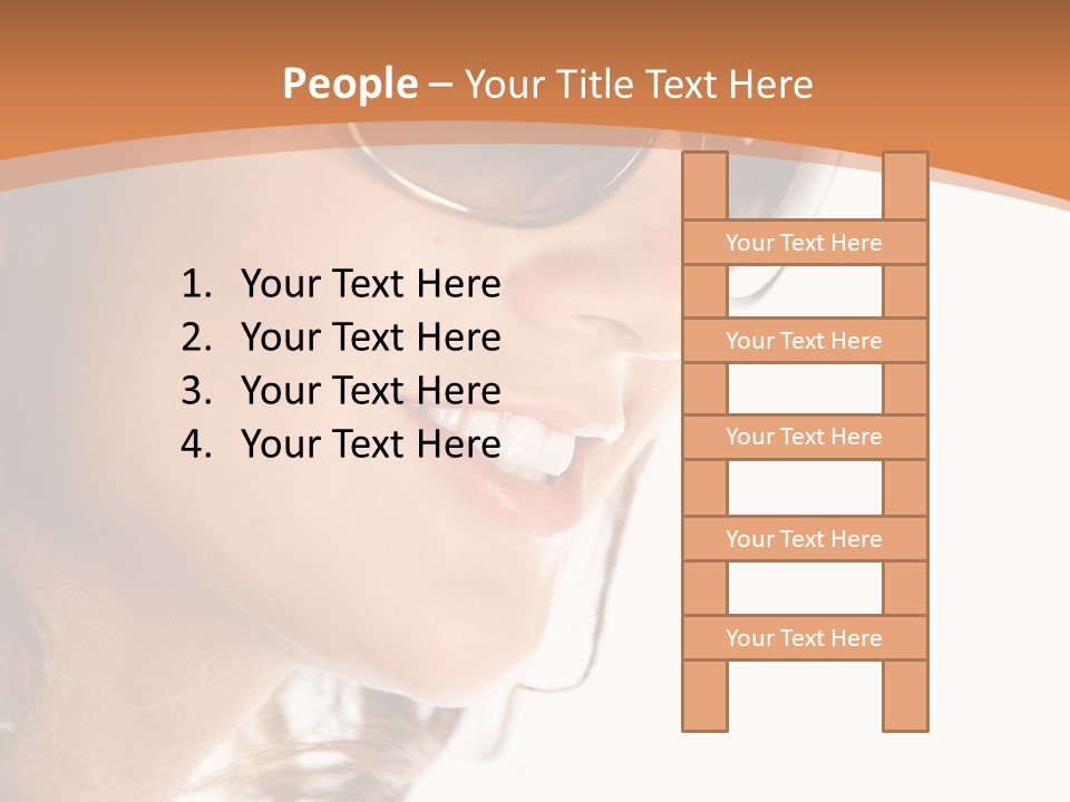 Gorgeous  Glasses PowerPoint Template