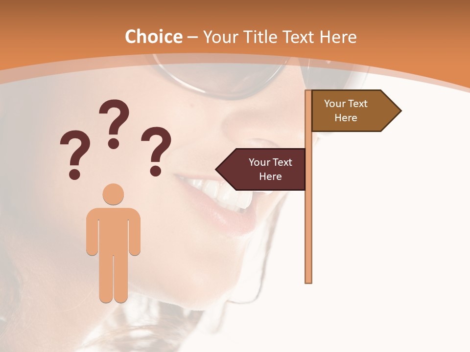 Gorgeous  Glasses PowerPoint Template