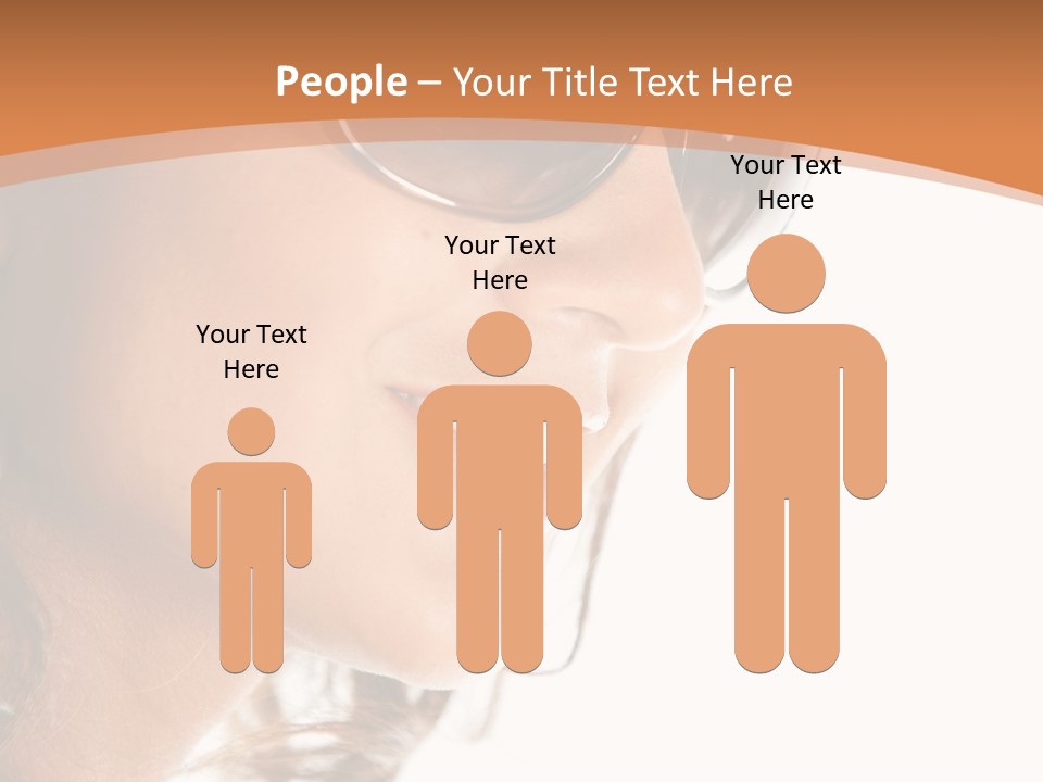 Gorgeous  Glasses PowerPoint Template