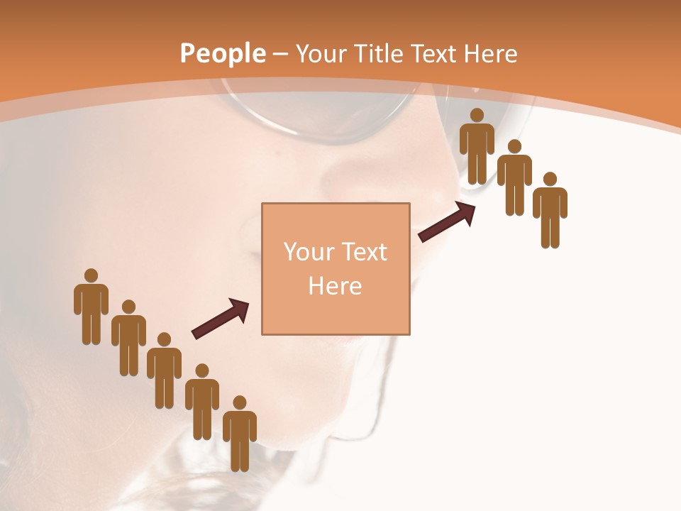 Gorgeous  Glasses PowerPoint Template