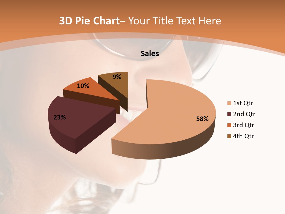 Gorgeous  Glasses PowerPoint Template