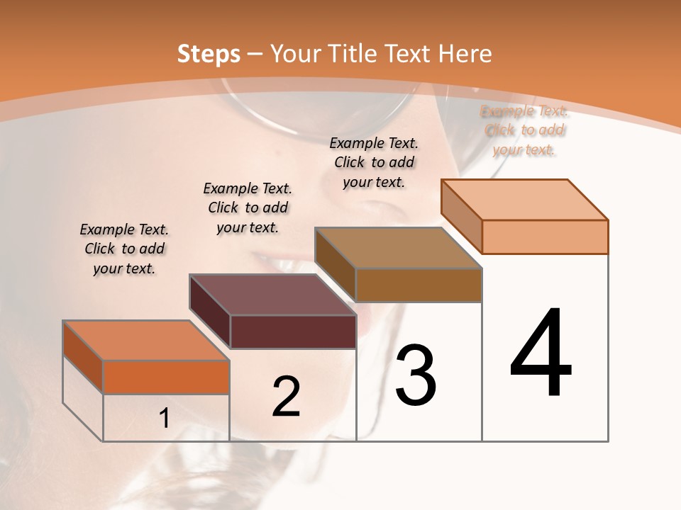 Gorgeous  Glasses PowerPoint Template