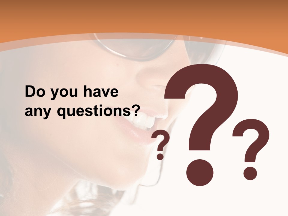 Gorgeous  Glasses PowerPoint Template