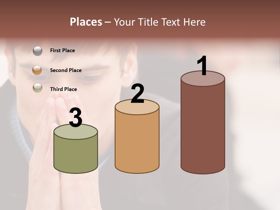 Man Pair People PowerPoint Template